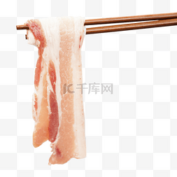 夹筷子图片_横放夹起肉