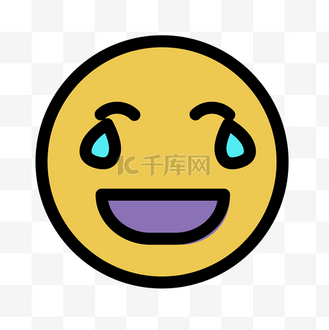 手机ui人物图片素材_哭笑不得