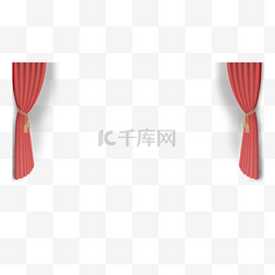 国庆节建军节庆典红色窗帘幕布