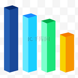 统计图表图片图片_PPT柱状数据统计图表