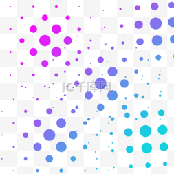 渐变圆点图片_彩色渐变波底纹