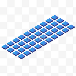 键盘蓝色图片_键盘科技网络系统