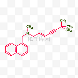 分子结构图图片_红色分子结构式