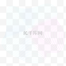 网格科技线图片_不规则图形网状线条蓝色