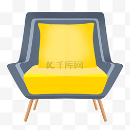 创意沙发椅子图片_创意黄色装饰椅子