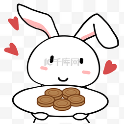 卡通喜欢吃图片_中秋吃月饼表情包喜欢吃月饼的卡