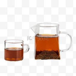 清爽茶饮海报图片_红茶茶饮热茶