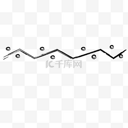 手绘水彩分割线图片_水墨边框标题框