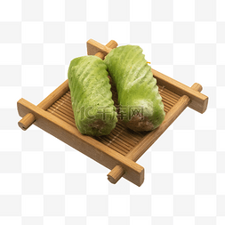 火锅餐具图片_绿色美食木质餐具