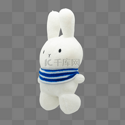玩具小兔子图片_白色玩具兔子
