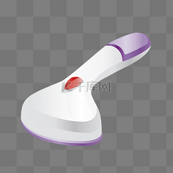 推杆吸尘器图片_紫色小型吸尘器