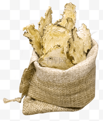 袋子里的当归片