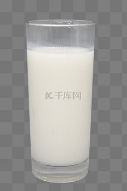 一杯冻水图片_一杯牛奶