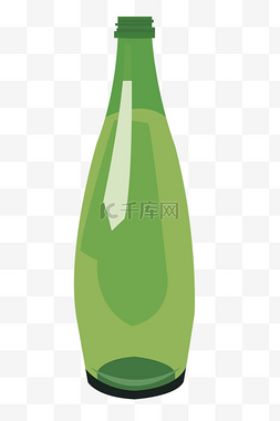 光储一体图片_绿色圆形一体瓶子插图