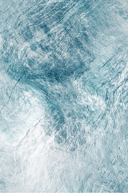 蓝色冰裂图片_裂纹纹路背景