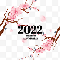 2022中国春天粉红色的花朵花瓣