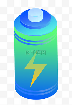 电池充能图片_蓝色能源电池