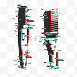 故障风麦克风图片_麦克风故障风元素