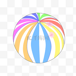 彩色圆球立体图片_彩色圆球插画