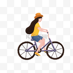 骑自行车的女孩下载