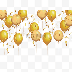 节日庆祝漂浮气球