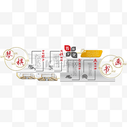 传统校园文化图片_传统才艺文化墙