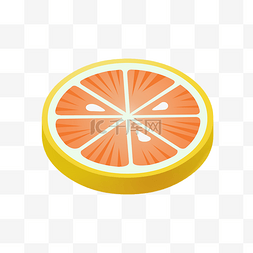 橙子柠檬水果图片_水果柠檬片