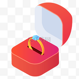 结婚戒指盒子