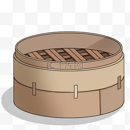 厨房木质图片_厨房厨具蒸笼卡通