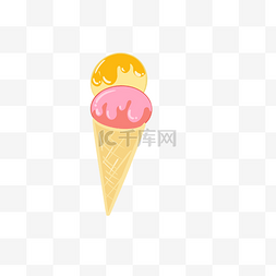 甜筒冰淇淋脆皮