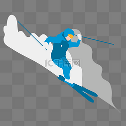 滑雪雪山图片_冬奥会速滑滑雪