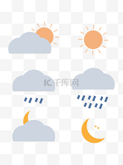 芒种多雨图片_天气图标