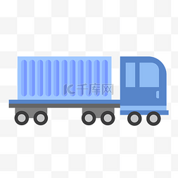 集装箱运输货车