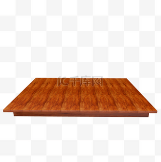 木板门头3D素材模型_立体木质地板C4D插图