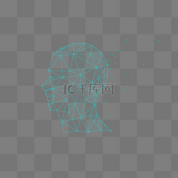 gif动态图图片_蓝色人工智能点线科技