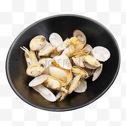 碗装蛤蜊食材