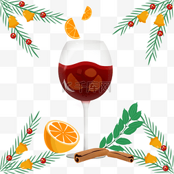 christmas hot wine热红酒圣诞节氛围香