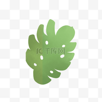 卡通树叶