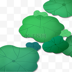绿色植物素材图片_绿色的茶叶免抠图