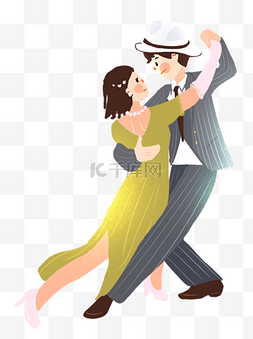 跳舞的情侣图片_跳舞的情侣