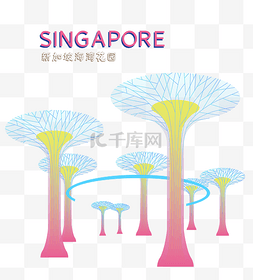 环球素材图片_新加坡旅游海湾花园