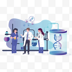 生物科学图片_医疗科研团队