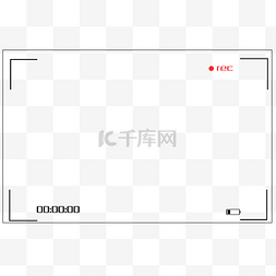 相机边框图片_录像边框