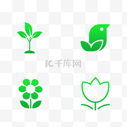 花植被图片_绿色生态植被免抠图