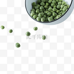 绿色的豌豆