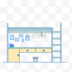 宿舍門禁图片_简约舒适宿舍