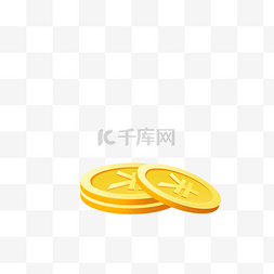 黄色的金币图片_黄色的金币免扣图