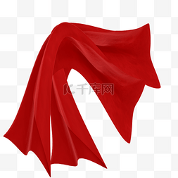 红色褶皱布图片_褶皱的红色红布
