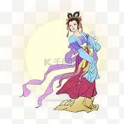 小仙女图片_古风人物嫦娥仙子