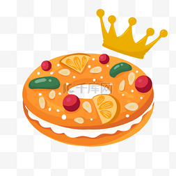 斯科加瀑布图片_roscon de reyes黄色甜甜圈